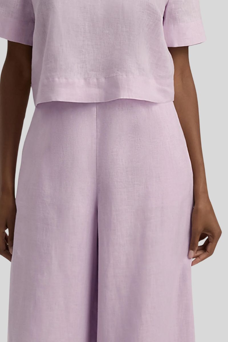 Wide Leg Linen Pant