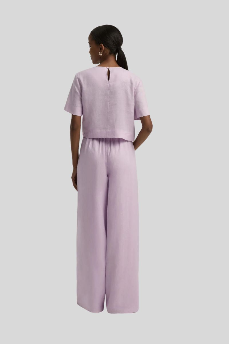 Wide Leg Linen Pant