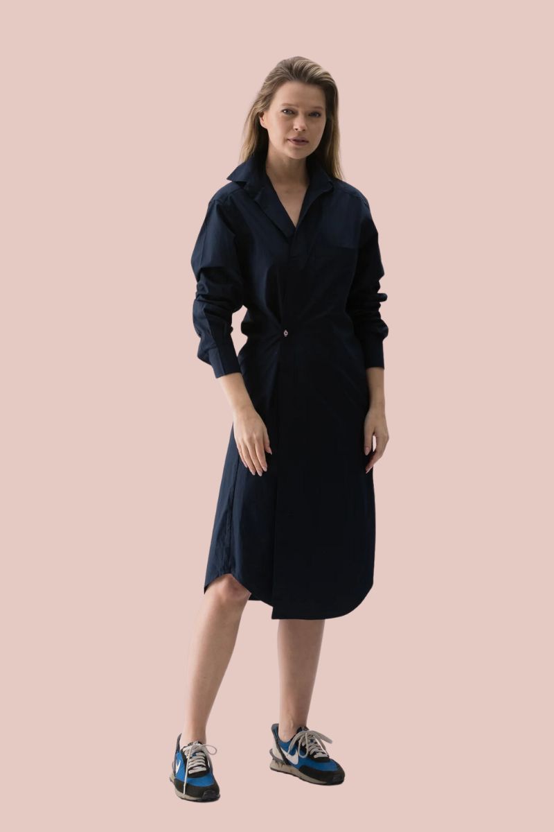 Midi Shirt Dress – Pearl Ivy Midi Shirt Dress – Pearl Ivy