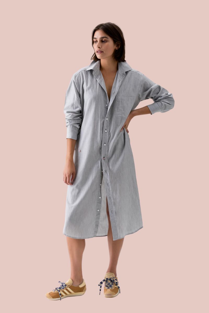 Midi Shirt Dress