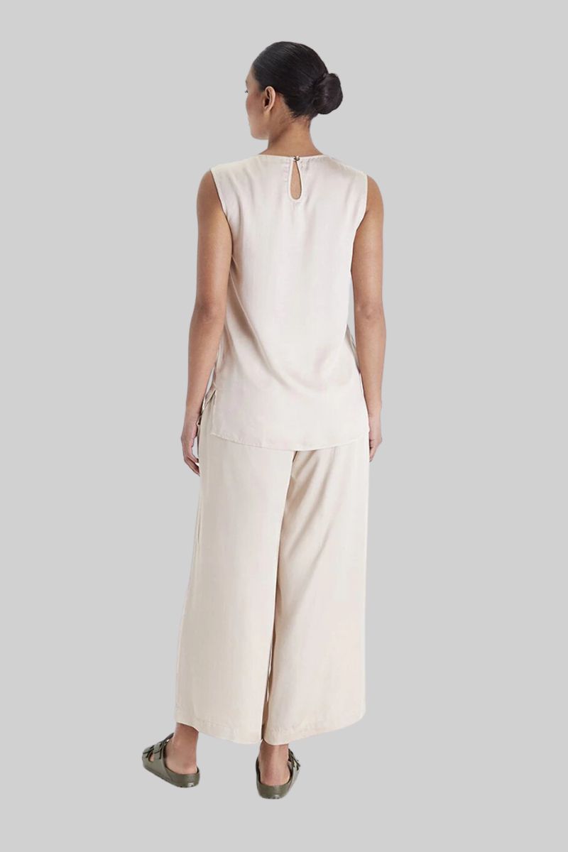 Cropped Palazzo Pants