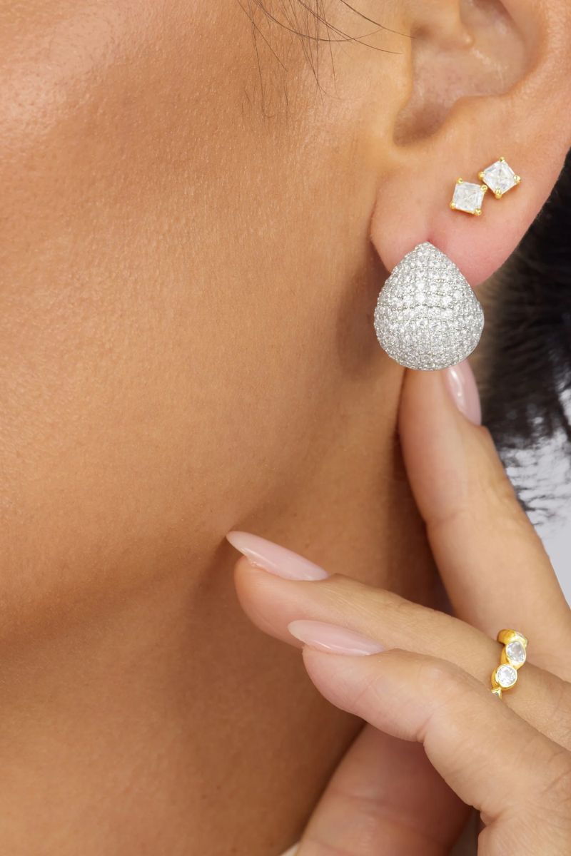Norah Pave Earrings