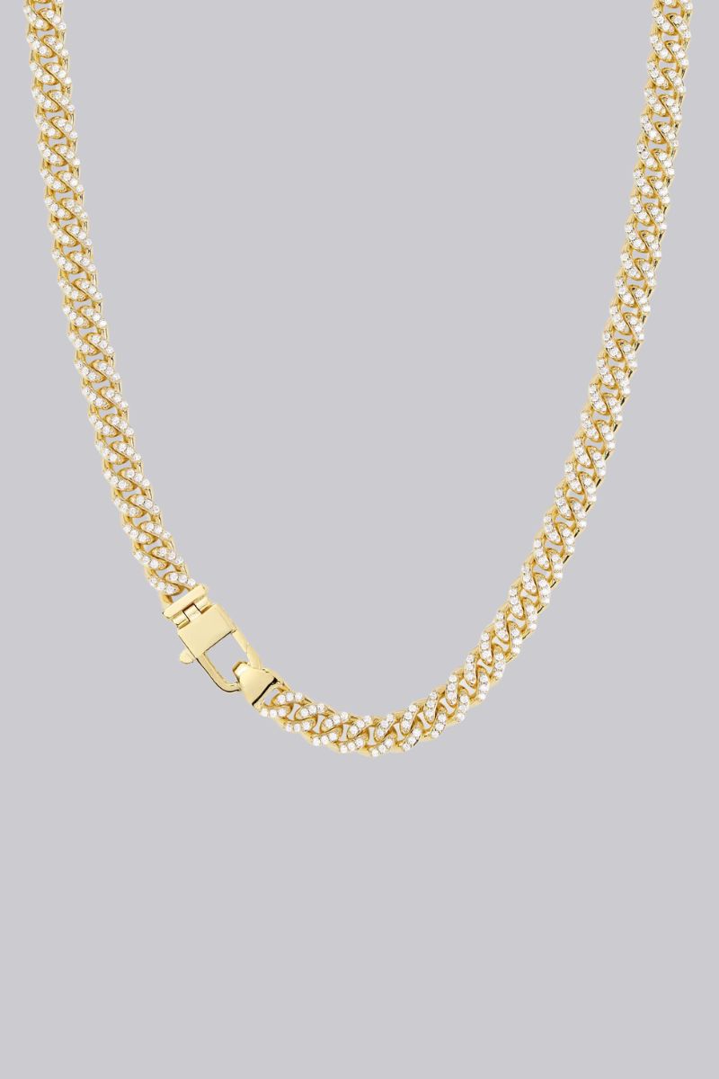 Necklace Pave Julian Chain