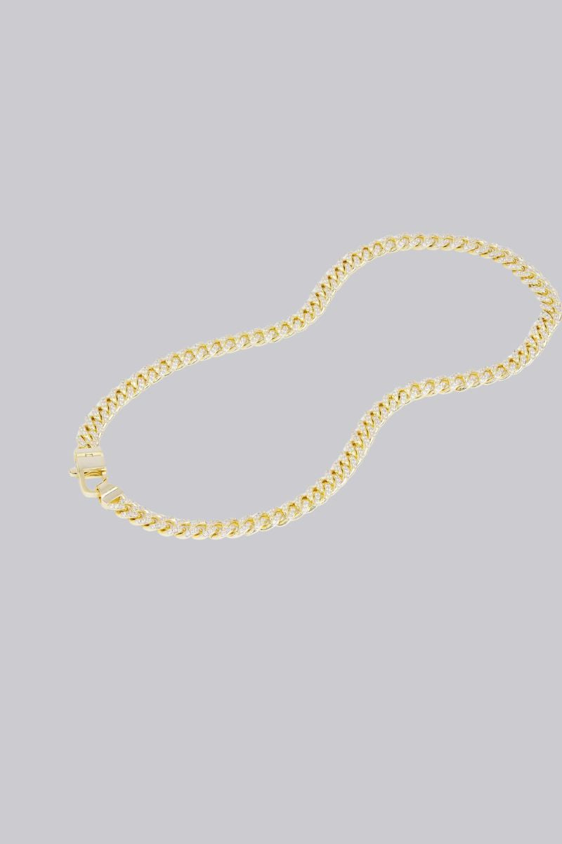 Necklace Pave Julian Chain