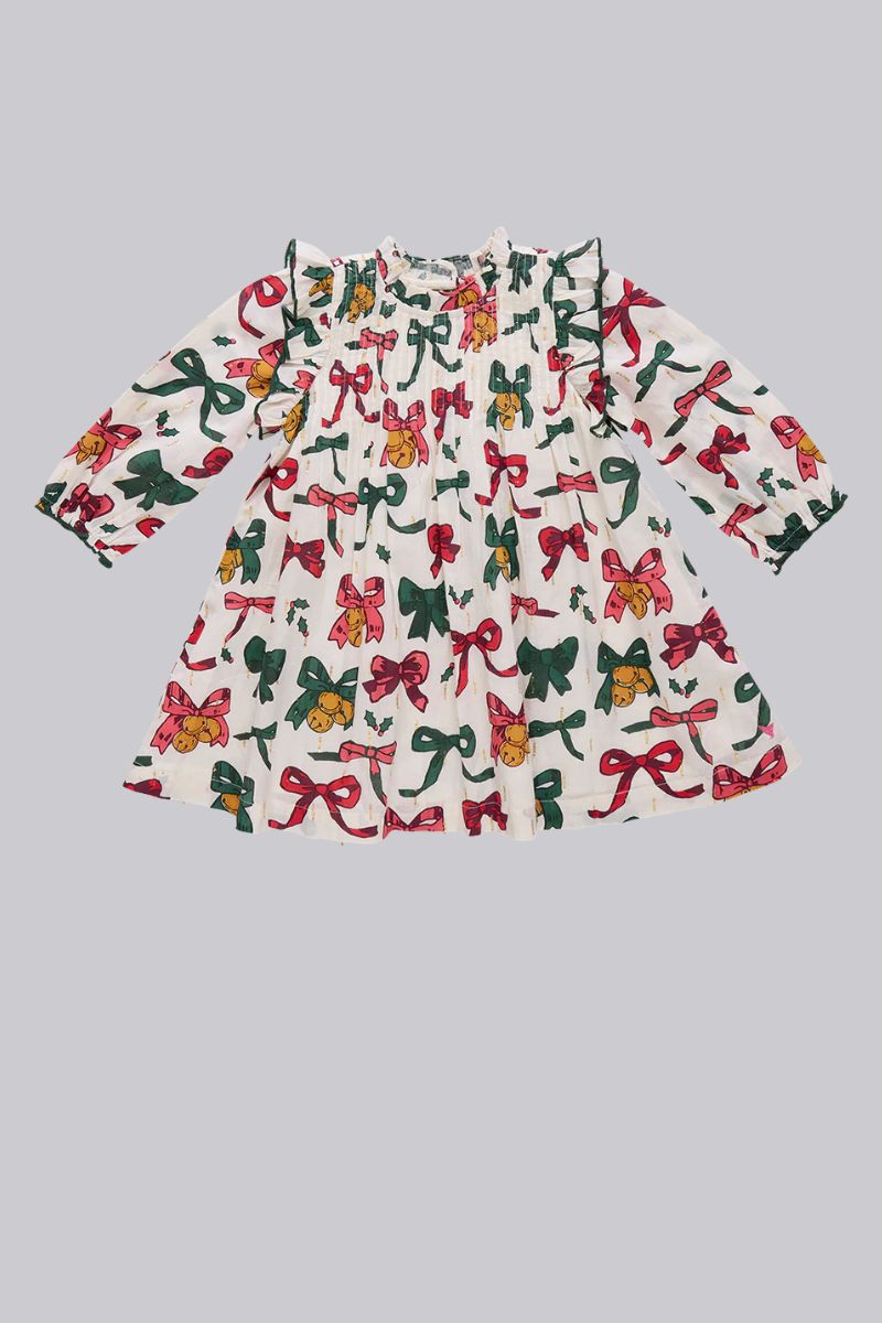 Christmas Bows Jaipur Dress