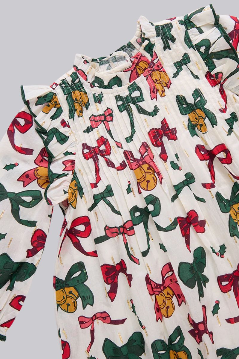 Christmas Bows Jaipur Dress