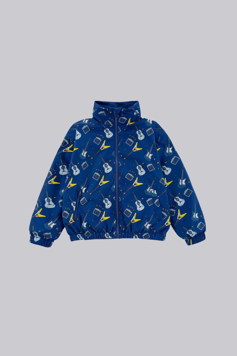 Reversible Rain Repellent Windbreaker Guitar