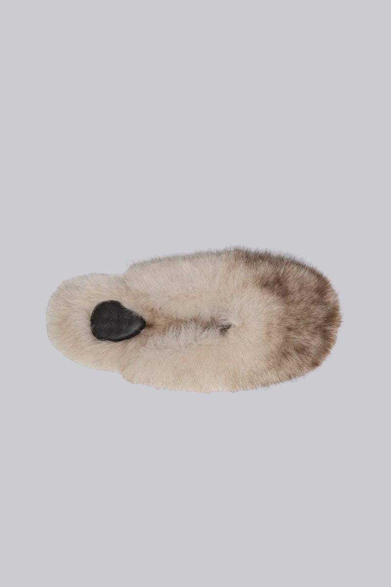 Demi Mink Mule Slippers