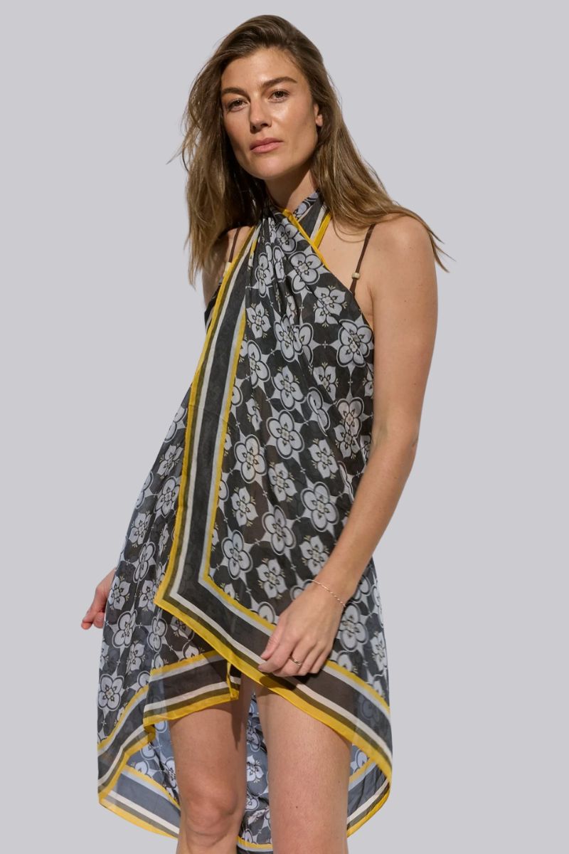 Mosaic Silk Pareo