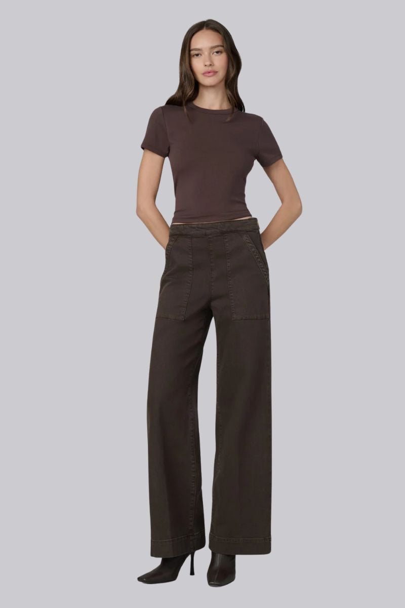 Side Zip Wide Leg
