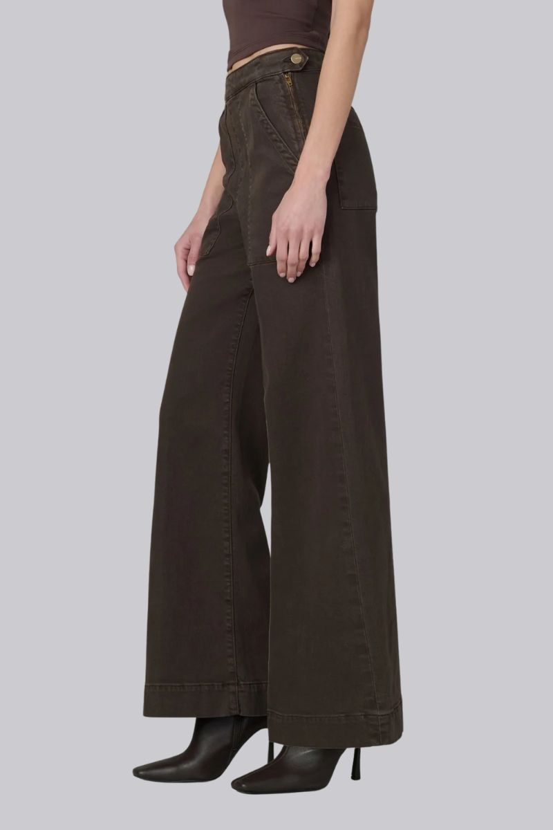 Side Zip Wide Leg