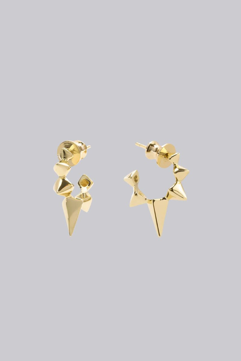 Gabriella Spiked Hoops