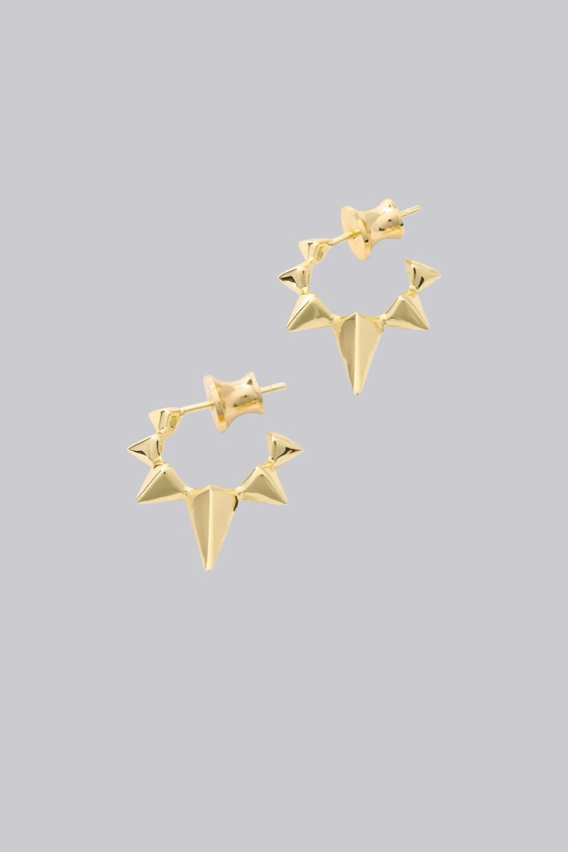Gabriella Spiked Hoops