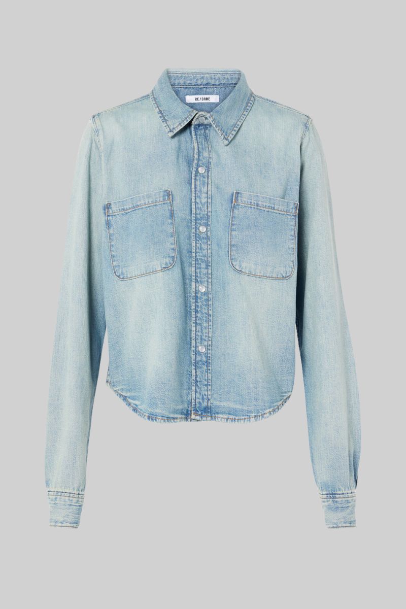 Slim Denim Shirt