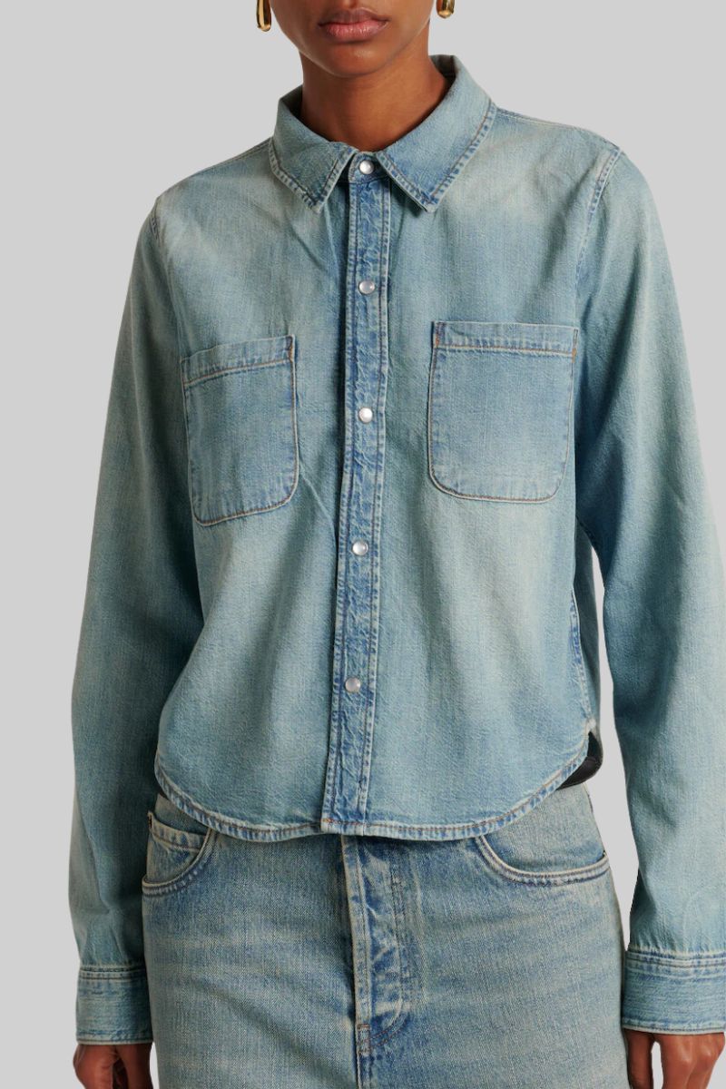 Slim Denim Shirt
