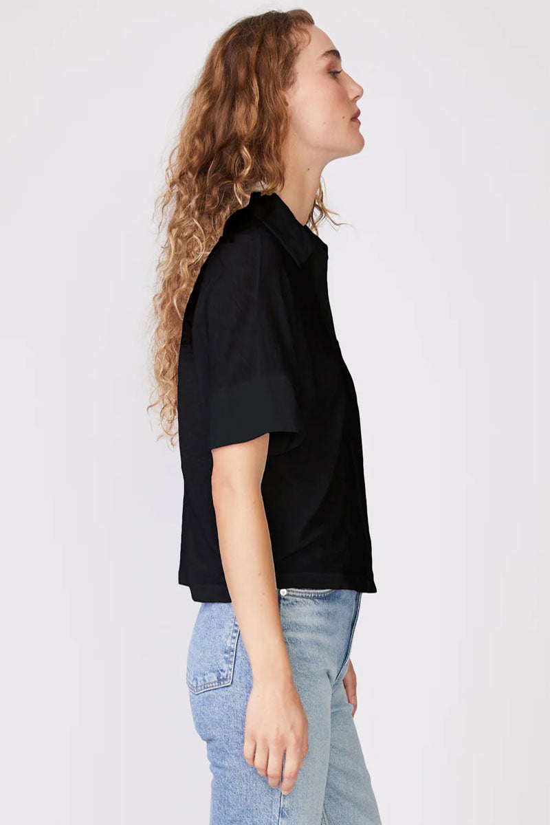 Supima Slub Short Sleeve Pocket Shirt