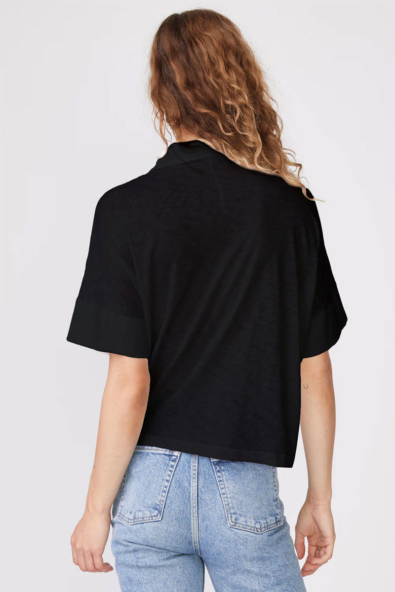 Supima Slub Short Sleeve Pocket Shirt