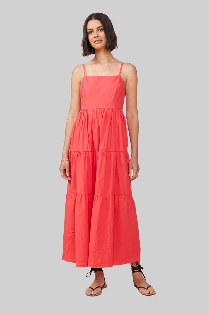 Poplin Maxi Dress