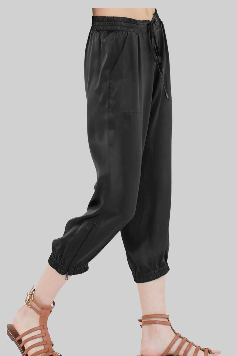 Luxe Parachute Capri Pant