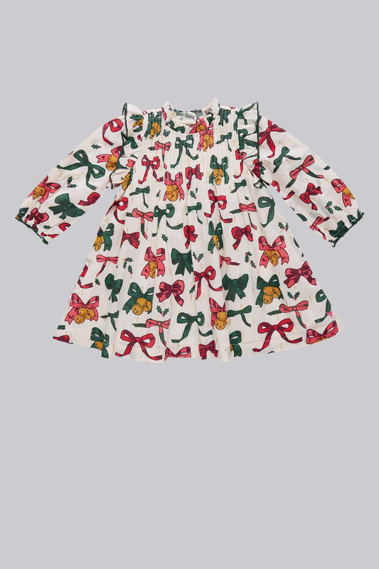 Christmas Bows Jaipur Dress