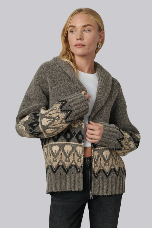 Inga Fairisle Cardigan