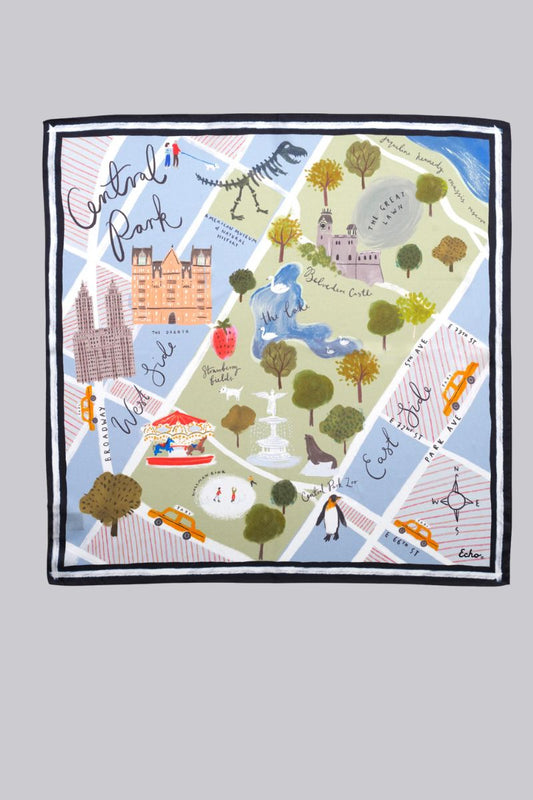 Central Park Silk Bandana