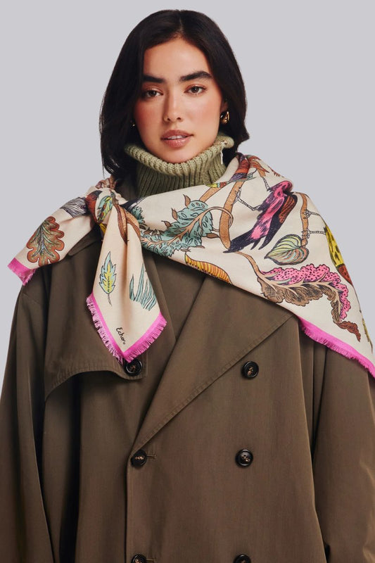 Park Visitors Oversized Square