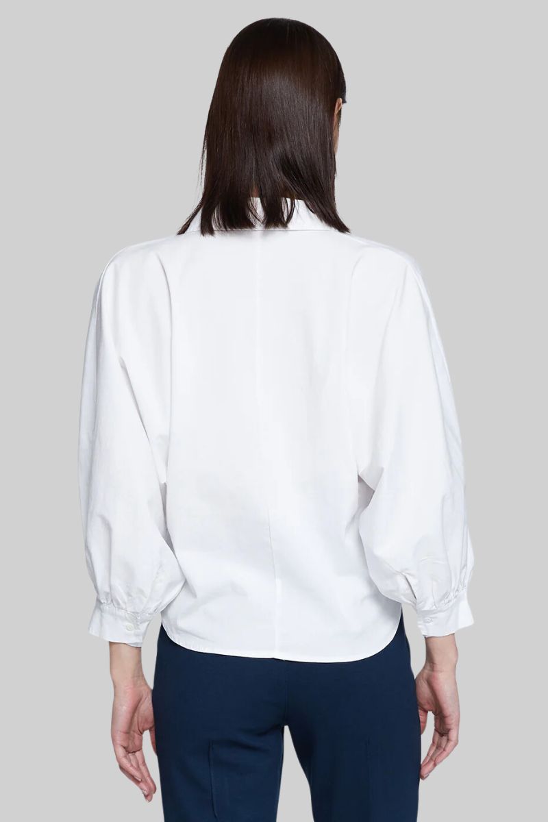 Sandman Poplin Dolman Puff Sleeve