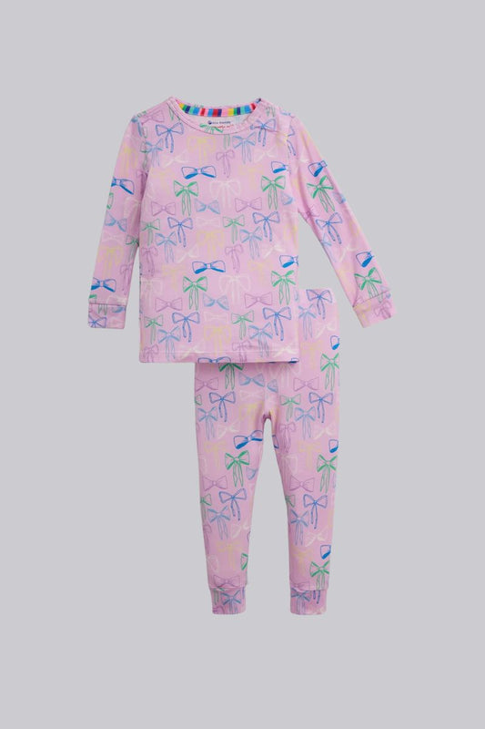 Take a Bow Long PJ Set