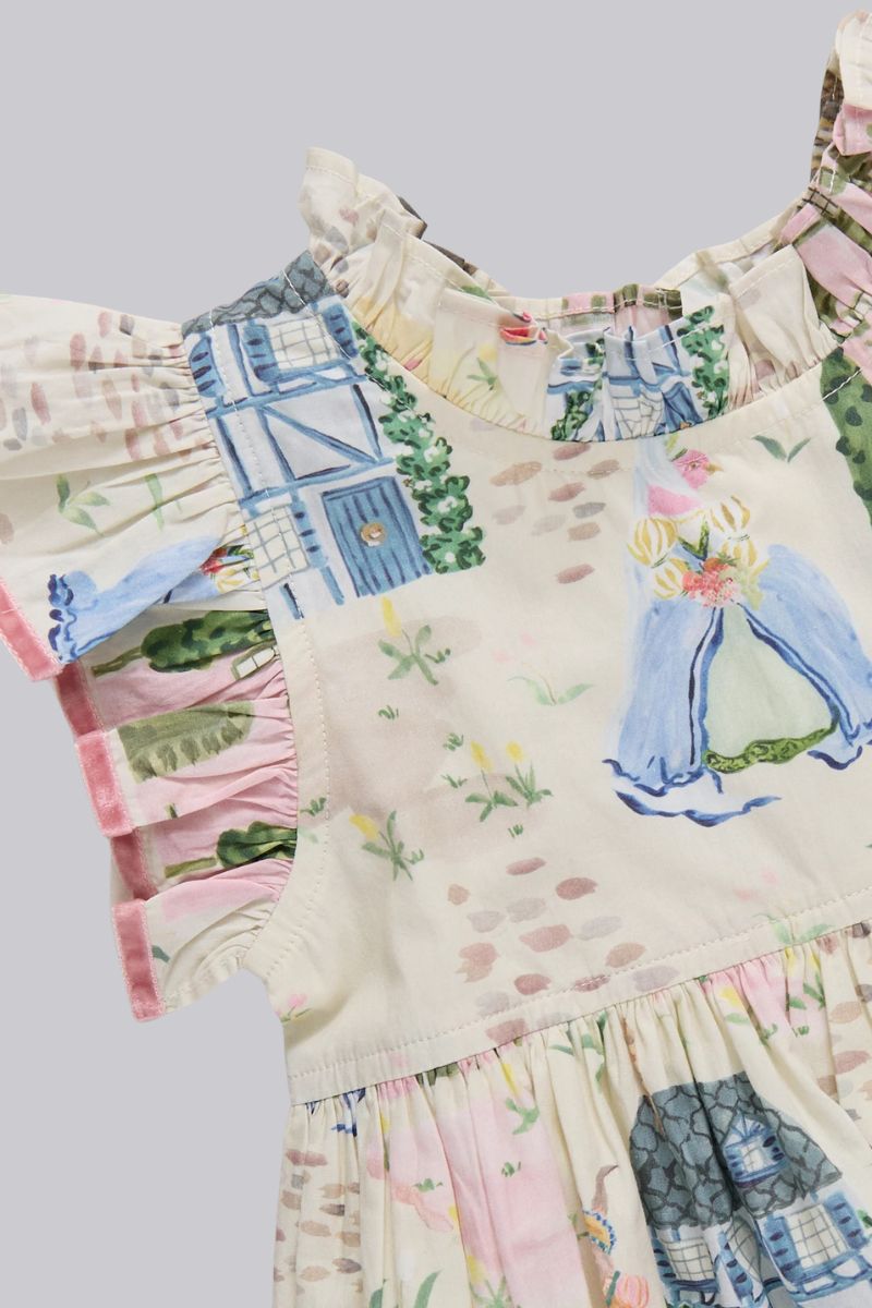 Baby Girls Whimsical Castle Jennifer Dress