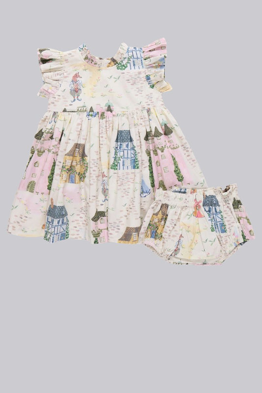 Baby Girls Whimsical Castle Jennifer Dress