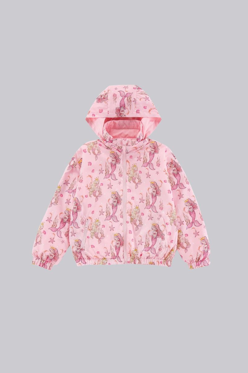 Reversible Rain Repellent Windbreaker Mermaids