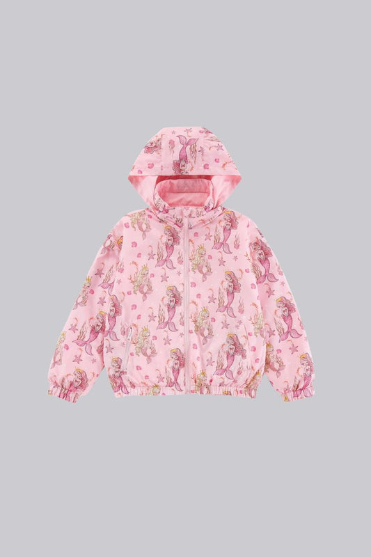 Reversible Rain Repellent Windbreaker Mermaids