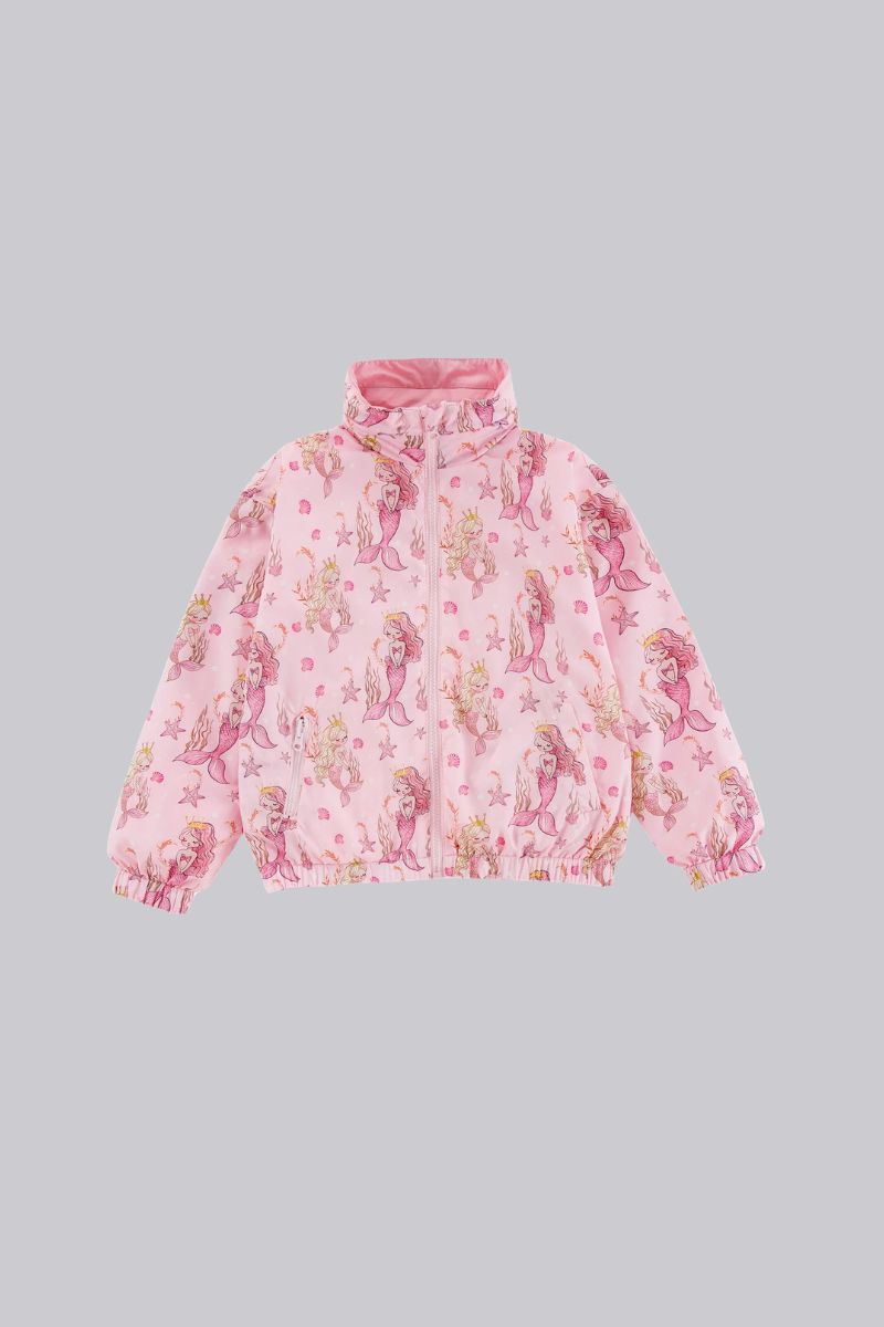 Reversible Rain Repellent Windbreaker Mermaids