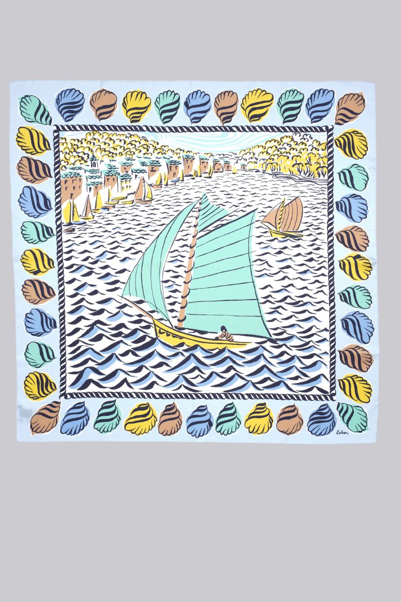 Sail Away Silk Square
