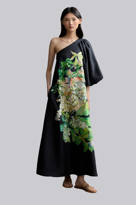 Hydrangea One Shoulder