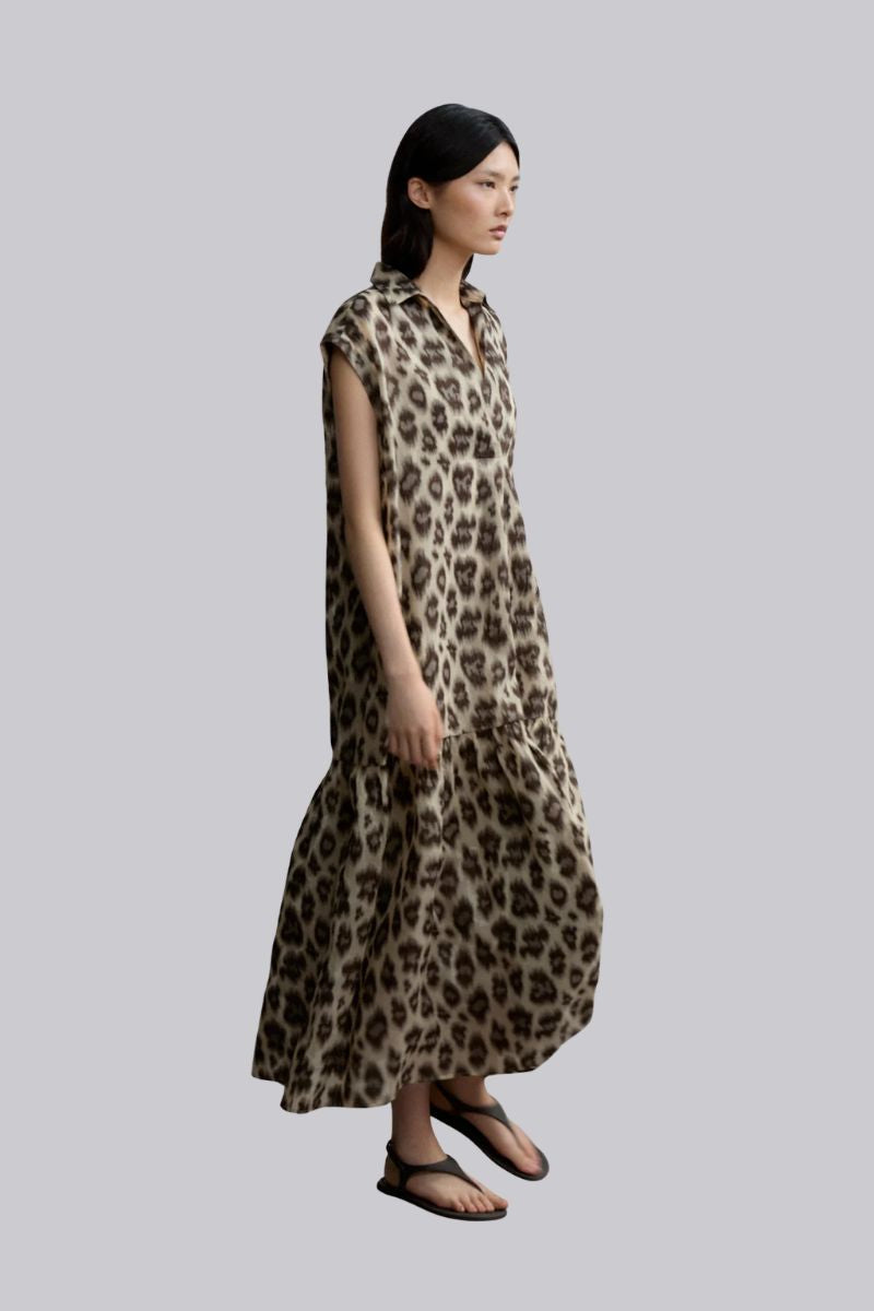 Savanna Shadow Shirt Dress