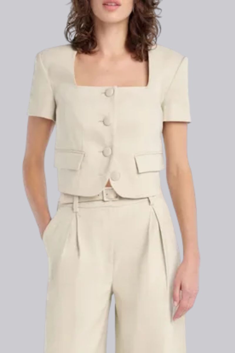 Mayfair Linen Top