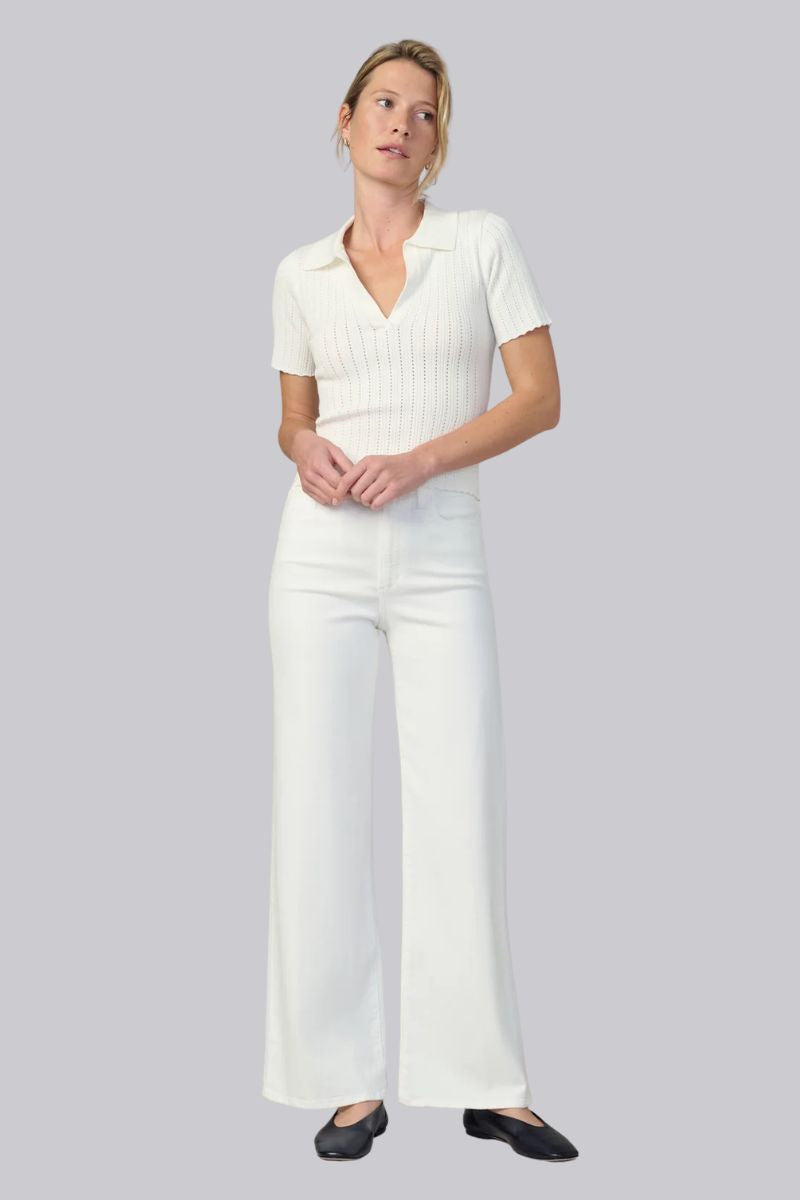 Jess Pointelle Polo