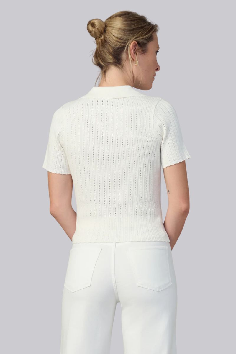 Jess Pointelle Polo