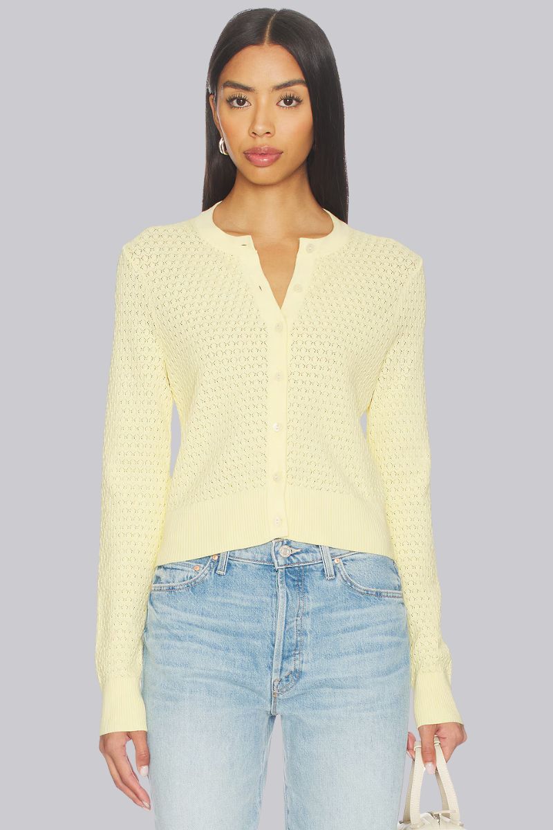 Pointelle Dani Cardigan