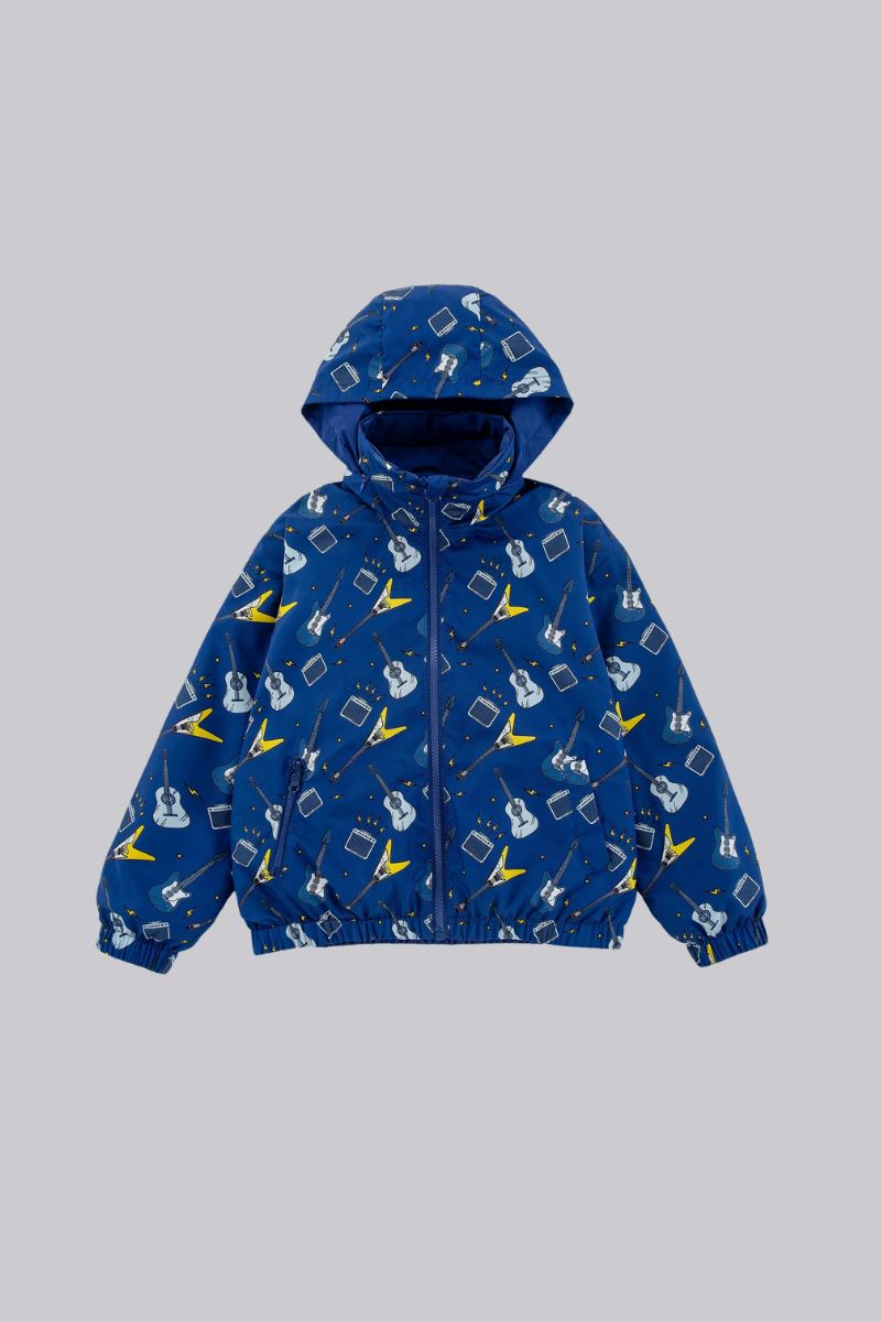 Reversible Rain Repellent Windbreaker Guitar