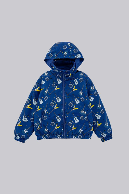 Reversible Rain Repellent Windbreaker Guitar