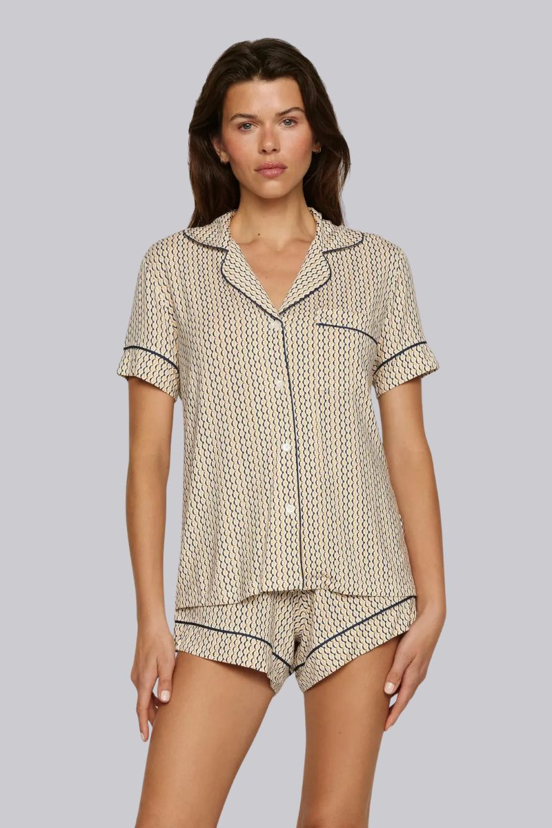 Gisele Printed Sunbeam/Navy