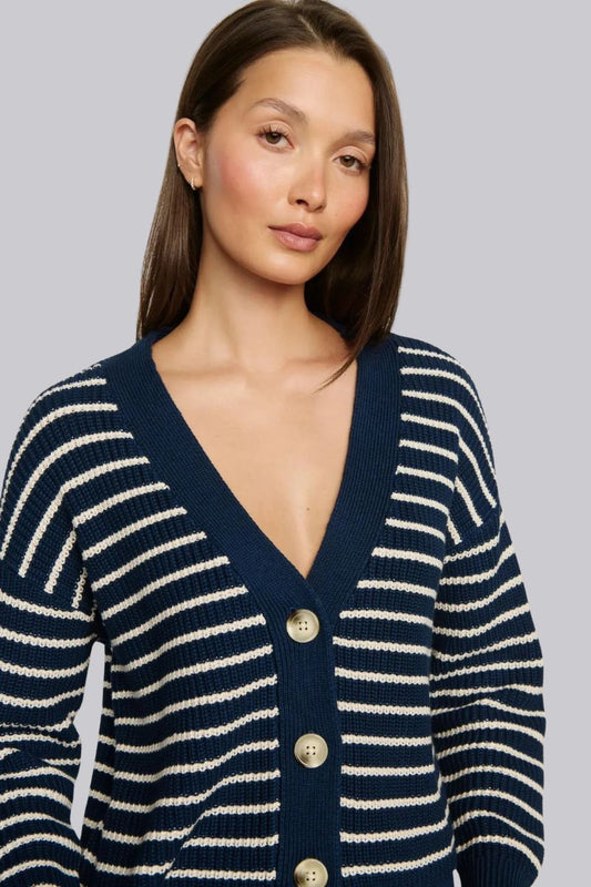 Coastal Cotton Sweater Cardigan