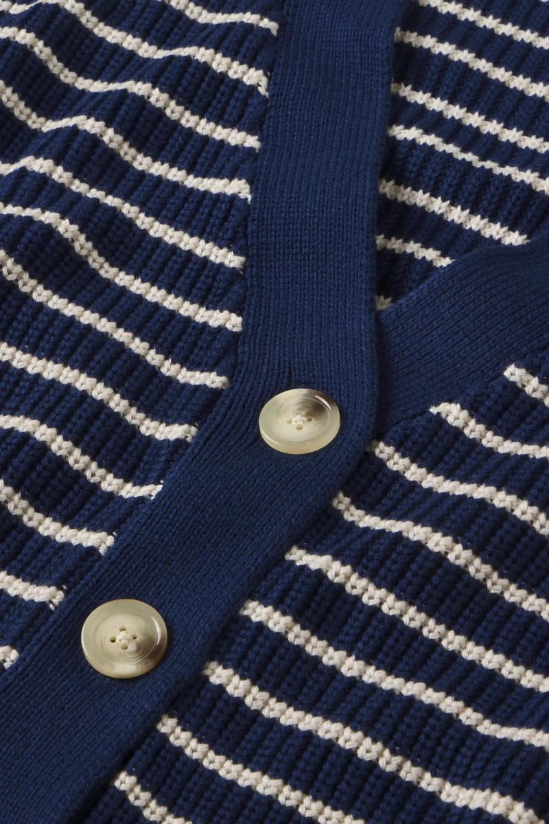 Coastal Cotton Sweater Cardigan