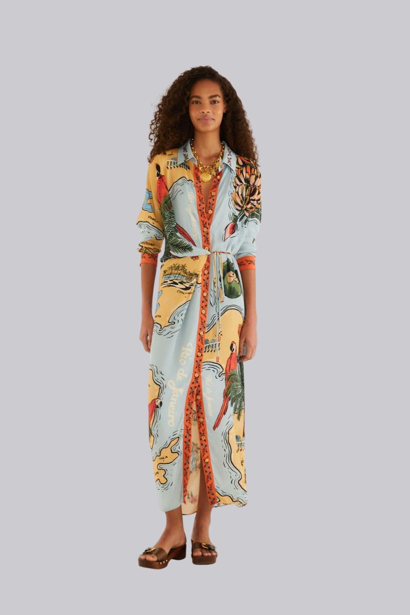 Beaches Path Multicolor Maxi