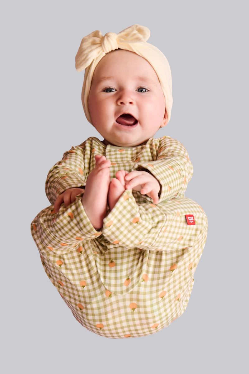 Pumpkin Plaid Convertible Coverall