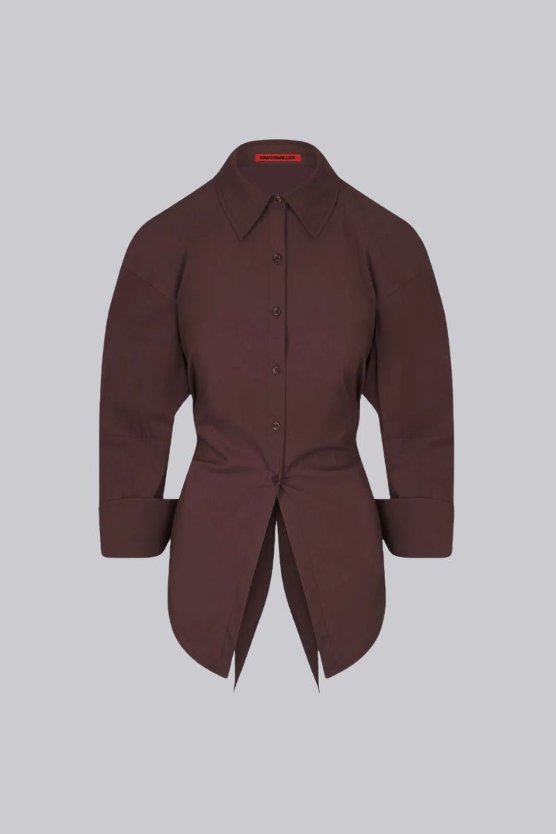 Loch Poplin Button Up