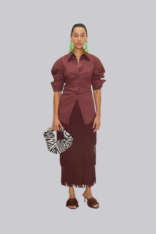 Loch Poplin Button Up
